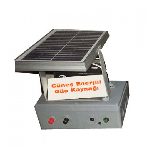 Güneş Enerjili Güç Kaynağı (Elektrizatör)