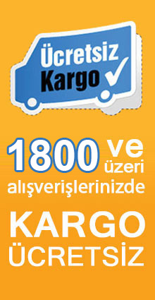 1800 TL ve üzeri alışverişinizde kargo ücretsiz...