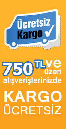 750 TL ve üzeri alışverişinizde kargo ücretsiz...
