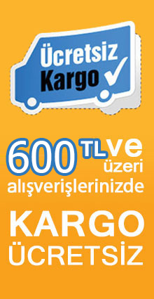 50 TL ve üzeri alışverişinizde kargo ücretsiz...
